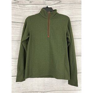 Polo Golf Green Half-Zip Pullover Top Size S